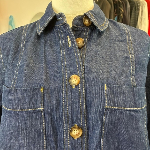 RW&CO Denim Blue Women's Jacket - Picture 4 of 8